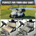 thumbnail image 4 of Yuyamidu Butterfly Golf Cart Seat Covers Seat Backrest Cushion Dahlia Golf Cart Seat Bottom Cushion Fits Most Club Cars Golf Carts, Set of 2, 4 of 7