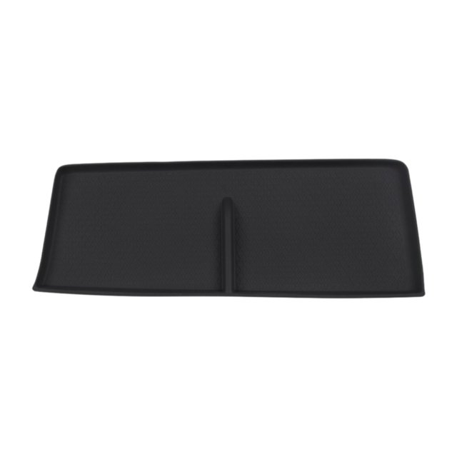 Almohadilla de silicona para bandeja de pasajeros, interior de coche, resistente al desgaste, antideslizante, accesorio para automóvil, fácil de
