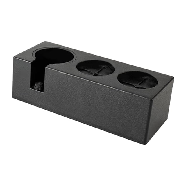 Soporte para prensador de café, accesorio para cafetera con tuerca de ajuste, antideslizante, ABS Negro