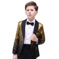 thumbnail image 3 of Vestido de lentejuelas con degradado de moda atractivo para niños, traje de actuación de piano para espectáculo en escena, traje para niño, 3 of 5