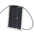 thumbnail image 4 of Panel de células solares kit de panel solar de 15 W 18 V portátil estable alta tasa de conversión impermeable para yate para barco para coche ANGGREK Otros, 4 of 8