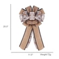 thumbnail image 2 of Christmas Bows Wreath Bow Christmas Tree Ornaments Bows for New Year Christmas Party Decoration Bow-knot Wall Hanging Pendants, 2 of 5