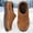 Brown, variant on Adult Men's Cozy Winter Slippers Breathable Slippers Men's Winter Footwear Cozy Slippers Indoor Footwear Men's Non-Slip House Slippers 11-12
