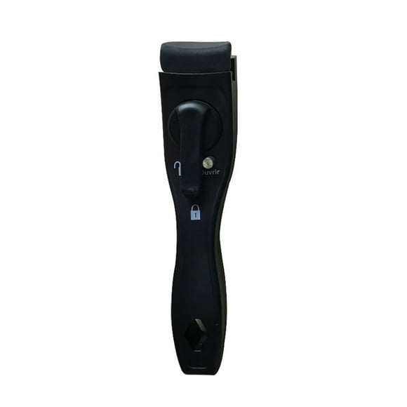 Anti-scalding removable pot handle with mouth-type pot clamp handle