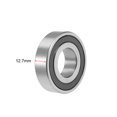 thumbnail image 3 of R14-2RS Ball Bearing 7/8"x1-7/8"x1/2" Double Sealed Chrome Bearings 2pcs, 3 of 5