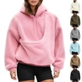 thumbnail image 6 of CIENVNSTG Pet Pouch Hoodies Oversized Sweatshirt Soft Warm​Pet Hoodie Carrier for Cats & Small Dogs Beige L, 6 of 7