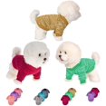 thumbnail image 1 of MOIRIG Suéter para perro, suéteres para perros pequeños, paquete de 3 ropa cálida y suave para mascotas para cachorros, gatos medianos y grandes, perros niña o niño, camisa para perro para invierno Na, 1 of 4