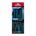 thumbnail image 3 of Juego de destornilladores VESSEL MEGADORA 9006PB, 6 piezas con punta JAWSFIT, 3 of 6