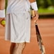 thumbnail image 3 of Uxcell 6Pcs 3.15x1.97" Muñequeras deportivas absorbentes de tenis color blanco, 3 of 5
