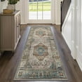 thumbnail image 2 of KUETH 2'x5' Machine Washable Rug, Ultra Thin Non Slip Rugs, Indoor Runner Rugs for Entryway, Bedroom, 2 of 8
