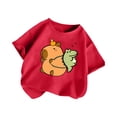thumbnail image 3 of Zecgelong T-Shirt Décontracté à Manches Courtes pour Garçons et Filles, Col Rond, Imprimé Animal de Dessin Animé, Taille 10-12 Ans, 3 of 3