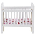 thumbnail image 1 of 1:12 Dollhouse Mini Bed Model with Mattress Simulation Furniture Model Dollhouse Accessories, 1 of 5