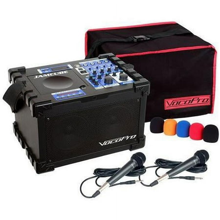 VOCOPRO JAMCUBE MC 100W STEREO ALL-IN-ONE MINI PA/ENTERTAINMENT PACKAGE