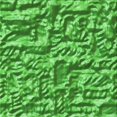 thumbnail image 1 of Ahgly Tapis d'Intérieur Lavable en Machine Carré Vert, 4 Pieds Carré, 1 of 7