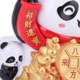 thumbnail image 2 of NFTIGB Solar Powered Waving Panda Figurine Light Operated Arm Waving Ornament for Auto Dashboard and Office Room Decoration Style D 2.8x2.7x3.3 inches (7.2x6.8x8.5 cm) Cute Chinese Animal Statue, 2 of 5