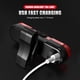 thumbnail image 5 of Bicicleta USB recargable LED luz impermeable trasera luz trasera (rojo) Tmvgtek Accesorios para bicicletas, 5 of 9