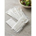 thumbnail image 5 of 7'' CPLA Fork,Knife,Spoon,Napkin wrapped with Compostable Film (100% Compostable) 400 unit /Pack, 5 of 5