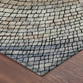 thumbnail image 3 of Addison Rugs Chantille Indoor/Outdoor Transitional Geometric Beige Machine Washable Rectangle Rug, 9' x 12', 3 of 8