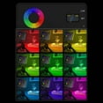 thumbnail image 4 of Klonfd RGB Selfie Light With 12 Effects Rechargeable LED Video Light For Phone Portable Dimmable Panel Lamp With 3100mAh Battery And Type C Charging, 4 of 6