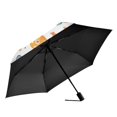 thumbnail image 2 of FORMRS Travel Umbrella Folding Auto Open Close Windproof Rain UV Protection, Red Easter Eggs, 2 of 8