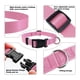 thumbnail image 4 of PENSEEPET Collar para perros pequeños, ajustable, grande, mediano, pequeño, diferentes tamaños, rosa, 4 of 5