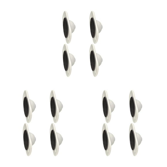 relayinert 4 Pieces Sticky Pulley 360 Degree Universal Self Adhesive Wheel Sliding Bin Roller Furniture Caster Accessories Type 1 3Set
