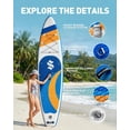 thumbnail image 5 of SOLAVERO Inflatable Stand Up Paddle Board for 2 Person, Ultra-Light SUP Board with Accessories for Adults & Youth of All Skill Levels, 5 of 8