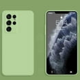 thumbnail image 2 of For Samsung Galaxy S21 Ultra 5G Solid Color Imitation Liquid Silicone Straight Edge Dropproof Full For Samsung Galaxy S21 Ultra 5G, 2 of 8