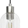thumbnail image 4 of Hunter - Lochemeade 3-light Brushed Nickel, Large Cluster Light, Dimmable, Modern Style, Linear Shaped, for Bedrooms, Dining, Living Rooms - 19716, 4 of 8