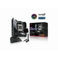 thumbnail image 2 of ASUS ROG STRIX X670E-I GAMING WIFI AMD X670 AM5 Ryzen Desktop 9000 & 7000 mini-ITX mITX motherboard, 10+2 power stages, ROG Strix Hive, PBO button, PCIe 5.0, DDR5, Wi-Fi 6E, 2x M.2, 2x USB4 Type-C, 2 of 5