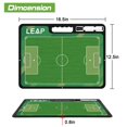 thumbnail image 2 of Pizarra para Entrenador de Fútbol LEAP Doble Cara 42x32 cm PVC, 2 of 6