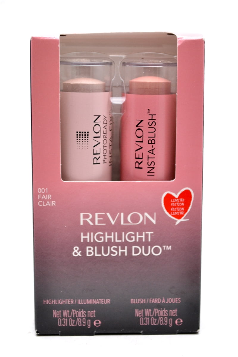 Revlon Highlight & Blush Duo; 001 fair .31oz each