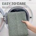 thumbnail image 3 of Woven Area Rug x Ft Washable Rugs for Entryway Non Slip Braided Throw Rugs Bedroom Rugs Cotton Entry Rug Cotton Floor Carpet for Bedroom Dining Room Living Room Orange/Tan/, 3 of 7