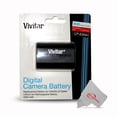 thumbnail image 2 of Vivitar CBE6NH 7.4V 2000mAh Li-ion Battery for Canon LP-E6NH - 3 Count, 2 of 2