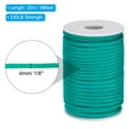 thumbnail image 2 of Uxcell Paracord Rope 330lb, 4mm 7 Strands Lanyard Spool Cord for Tent Camping, Hammock, Hiking, Fishing, Lake Blue,98ft, 2 of 6