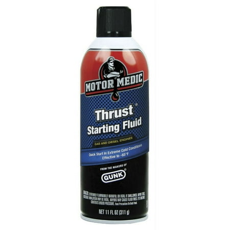 MotorMedic M3815 Thrust High Temperature Starting Fluid, 11 oz, Each
