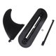 thumbnail image 4 of Extraíble Pequeña Kayak Skeg Tracking Fin Negro Canoa Remo de Montaje Puntos de Cuenca Piragua Accesorio Macarena Kayak Surfing Skeg, 4 of 8