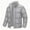 Gray, variant on Men's Jacket Oversized Splice Quilted Lightweight Puffer Jacket Stand Collar Jacket Zipper Pockets Casual Padded Coat