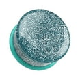 thumbnail image 2 of Glitter Shimmer Single Flared Ear Gauge Plug Earrings, 2 of 6