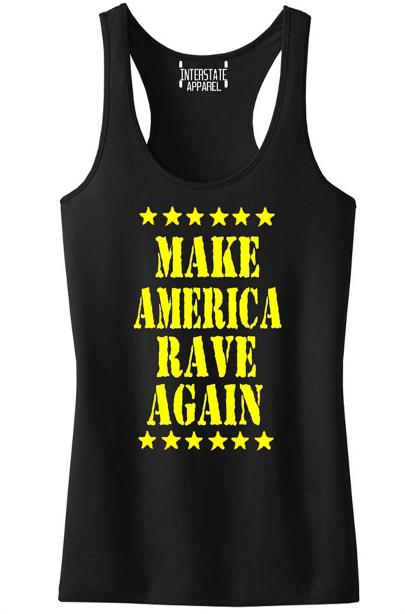 Wait For The Drop House Electronic Dance Trance EDM DJ Retro Wash Sport Excercise Gift Women's Racerback Tank Rave Shirt