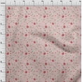 thumbnail image 4 of oneOone Polyester Spandex Light Pink Fabric Floral Sewing Material Print Fabric By The Yard 56 Inch Wide, 4 of 4