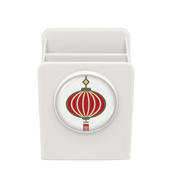 china pattern art deco fashion desk pencil holder cup pen organizer