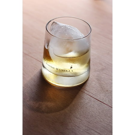 Whisky Johnnie Walker Swing - LAMINATED POSTER Whisky Johnnie Walker Whiskey Glass Ice Poster Print 24 x 36