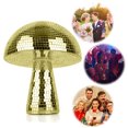 thumbnail image 3 of Forma Seta Espejo Discoteca Boda Decoraciones Arte para El Creativo Retro Reflectante Fiesta Bar Sala Mesa Accesorios Escenario, 3 of 9