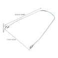 thumbnail image 2 of FOLOYORI Soporte De Montaje Para Mudguard Trasero Metálico Con Protección Impermeable Para Scooter, 2 of 2