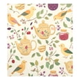 thumbnail image 6 of Yayeee Magnetic Dishwasher Cover for The Front Decoration Home Kitchen Machine Sticker Protector, Birds Tea Time, 6 of 6