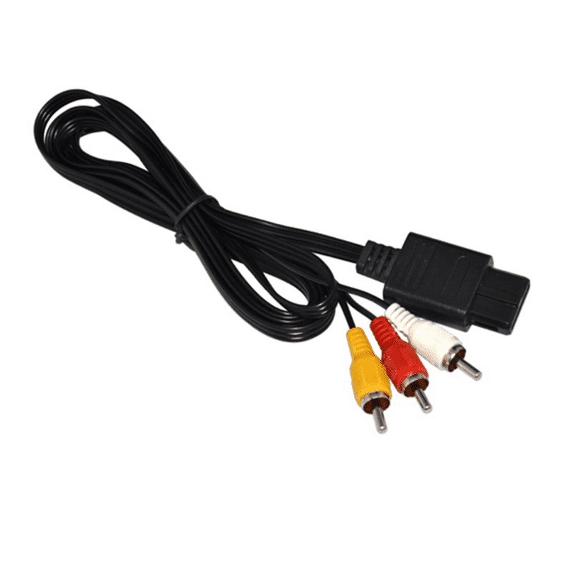 For Nintendo 64 N64 /NGC Game Audio Video A/V Cable Cord Wire