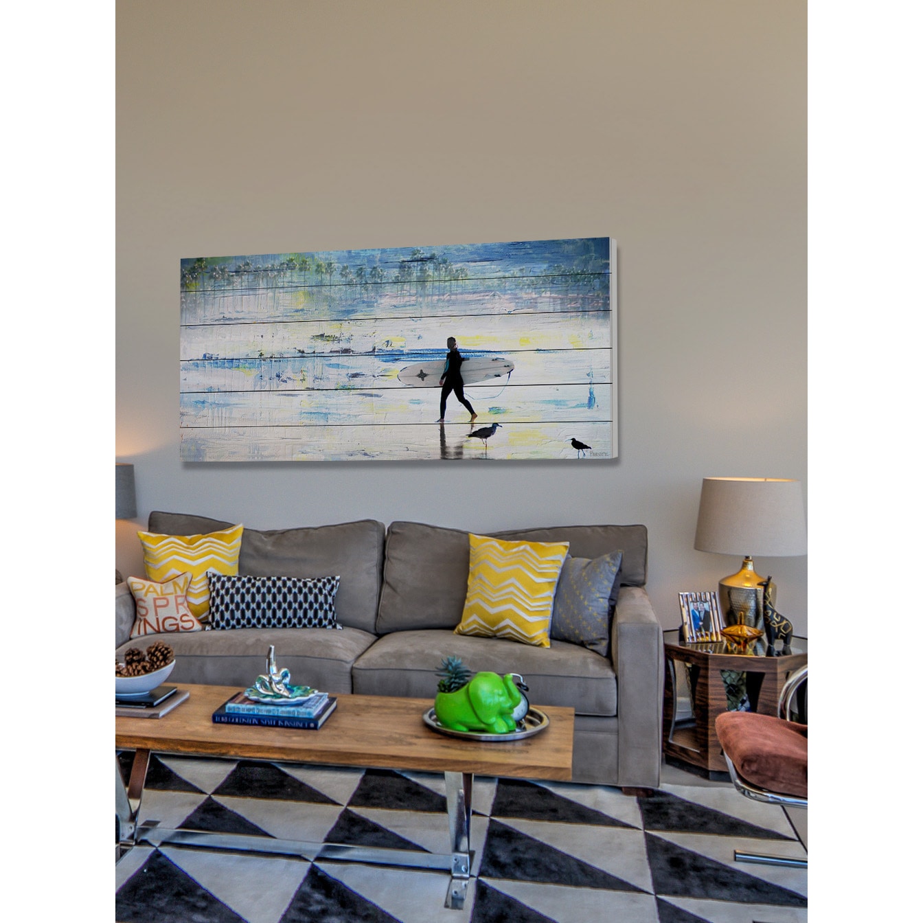 Parvez Taj Printed Sports Art Print