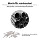 thumbnail image 5 of M5 5 Uds Din912-A2 Tornillo de Cabeza Hueca 304 Tornillo de Cabeza Cilíndrica de Acero Inoxidable Irfora M5x12, 5 of 7