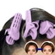 thumbnail image 1 of 3 piezas de pinzas para el cabello esponjosas, rizadores de raíces para el cabello, rizadores de ondas esponjosas, herramientas de peinado para mujeres y niñas, 1 of 6